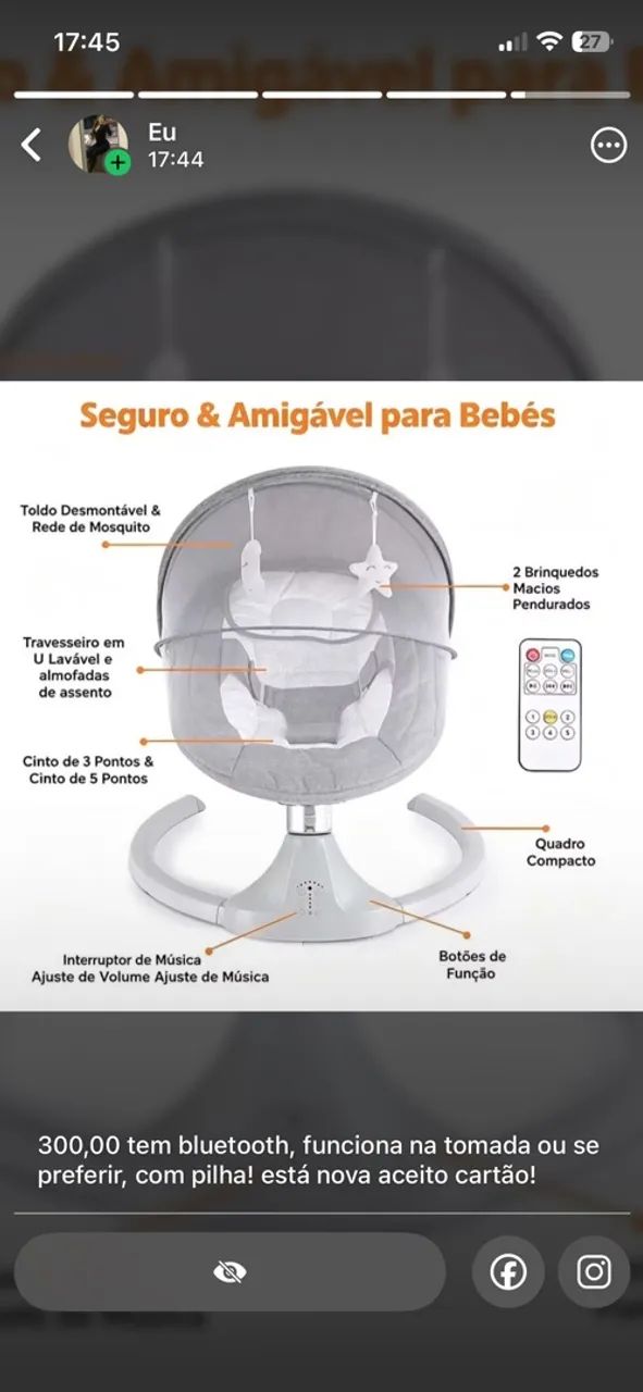 cadeira de balanço  - Foto 3