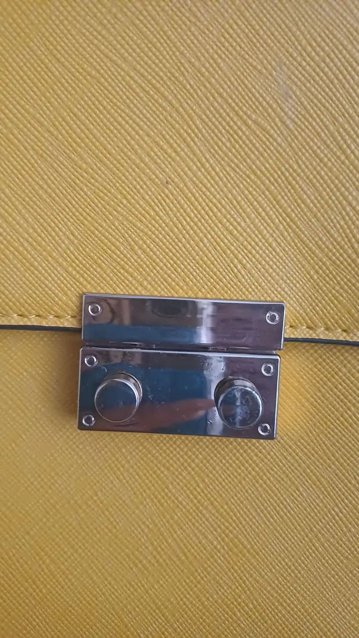 Bolsa amarela da Zara - Foto 2