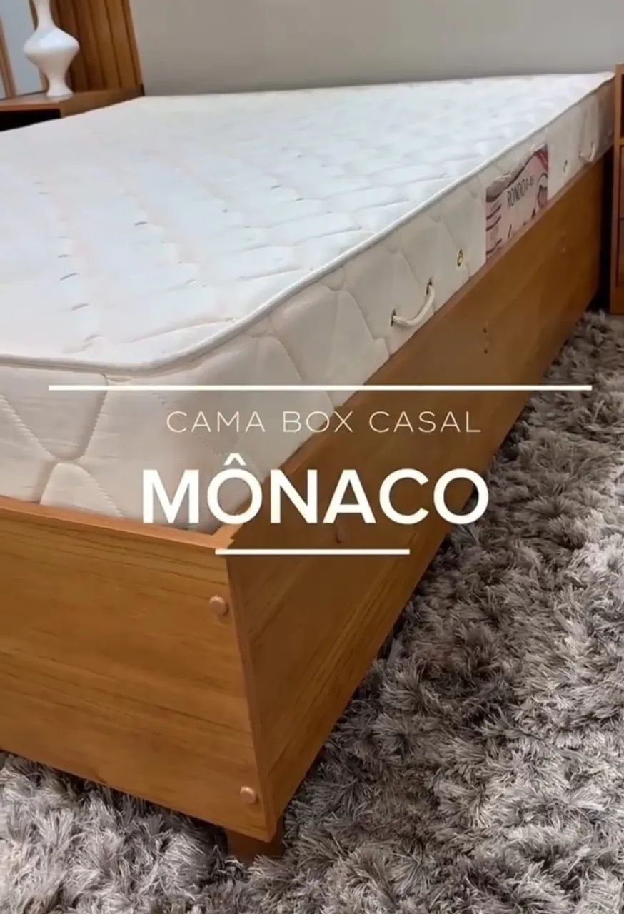 Cama monaco Casal - 3 opções de cores - Foto 4