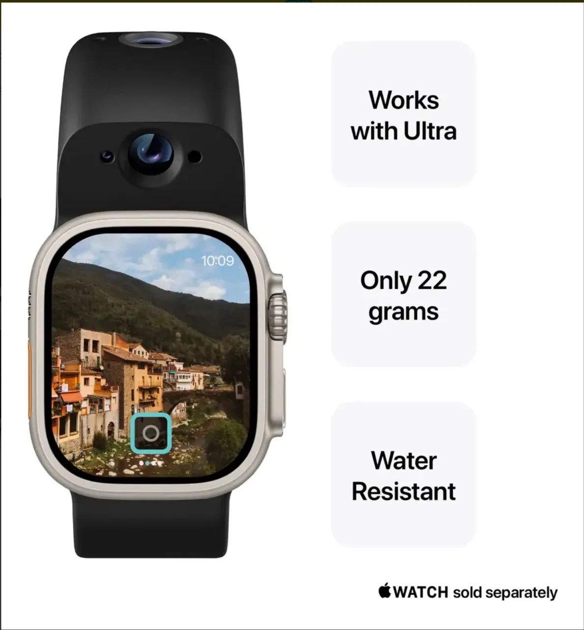 Wristcam Pulseira Inteligente Com Câmera Para Apple Watch - Foto 2