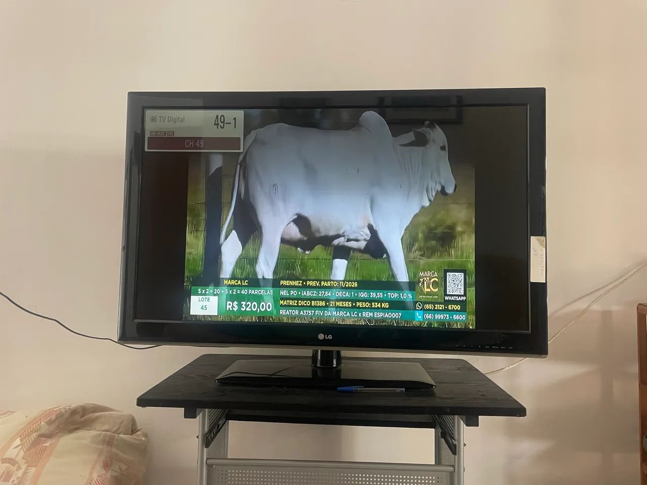 Televisão LG modelo LED-LCD 42LS3400 - Foto 3