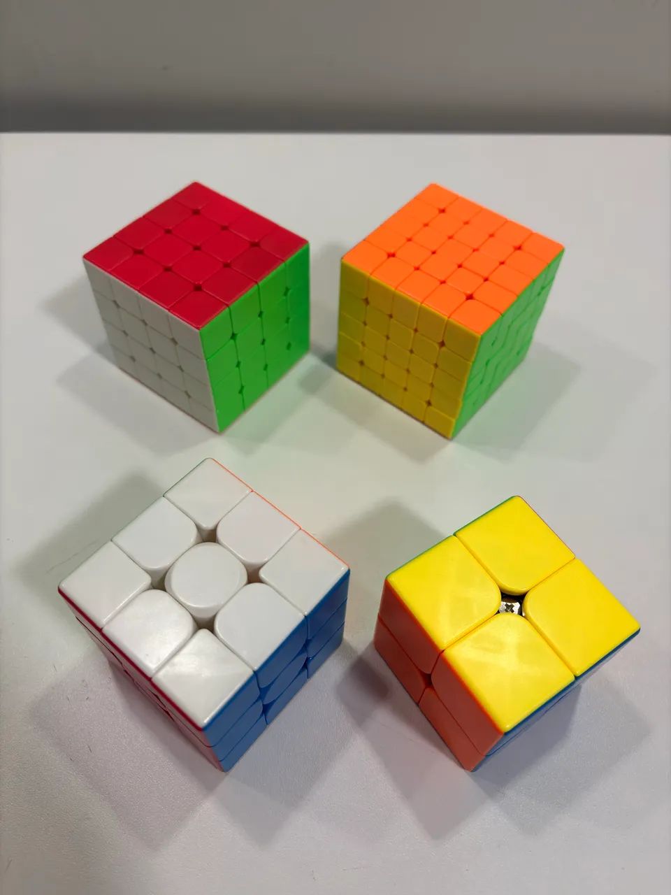 Kit Cubo Mágico MoYu MeiLong 2x2, 3x3, 4x4 e 5x5 Original - Foto 4