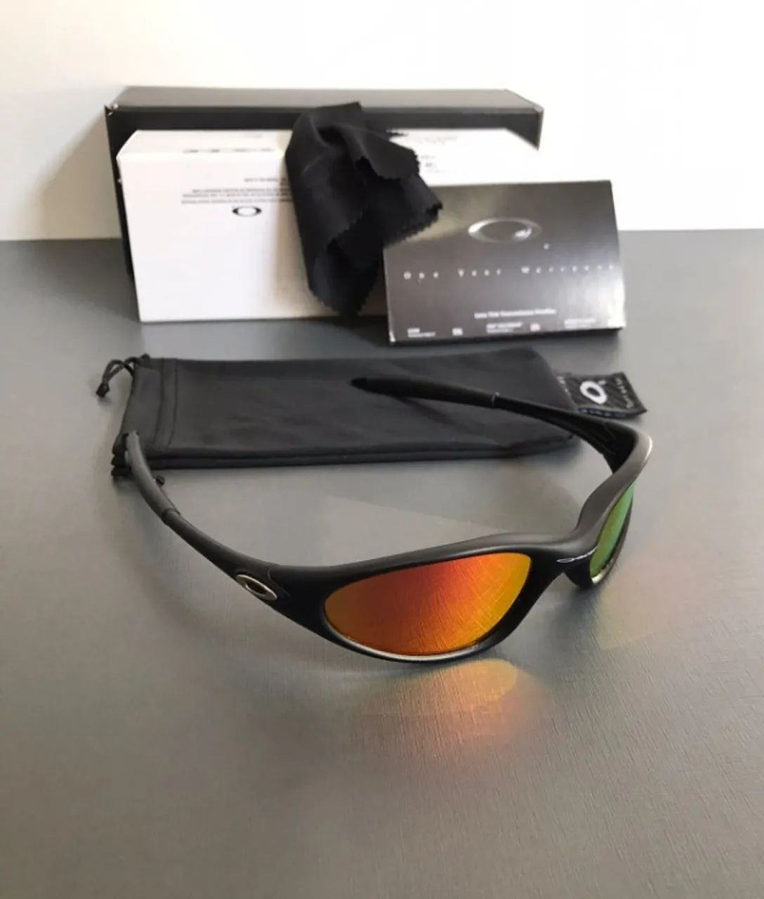 óculos de sol oakley minute ruby - Foto 5