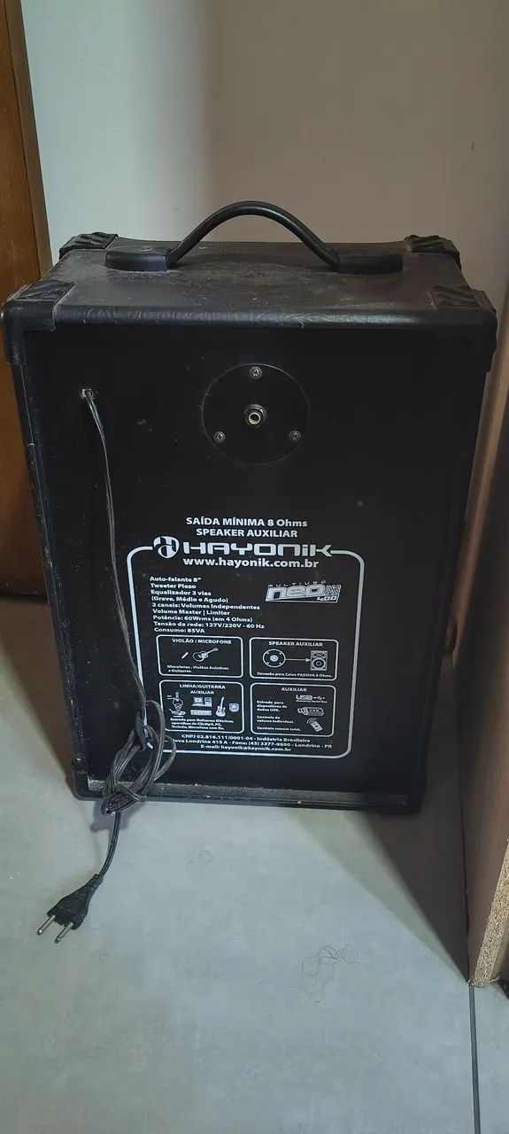 Caixa multiuso Neo 400 de 60 watts rms - Foto 2