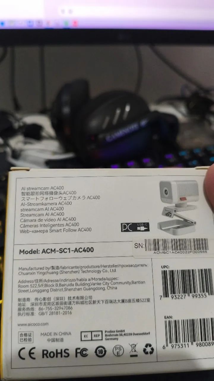 Webcam Full Hd com Ai - Foto 2
