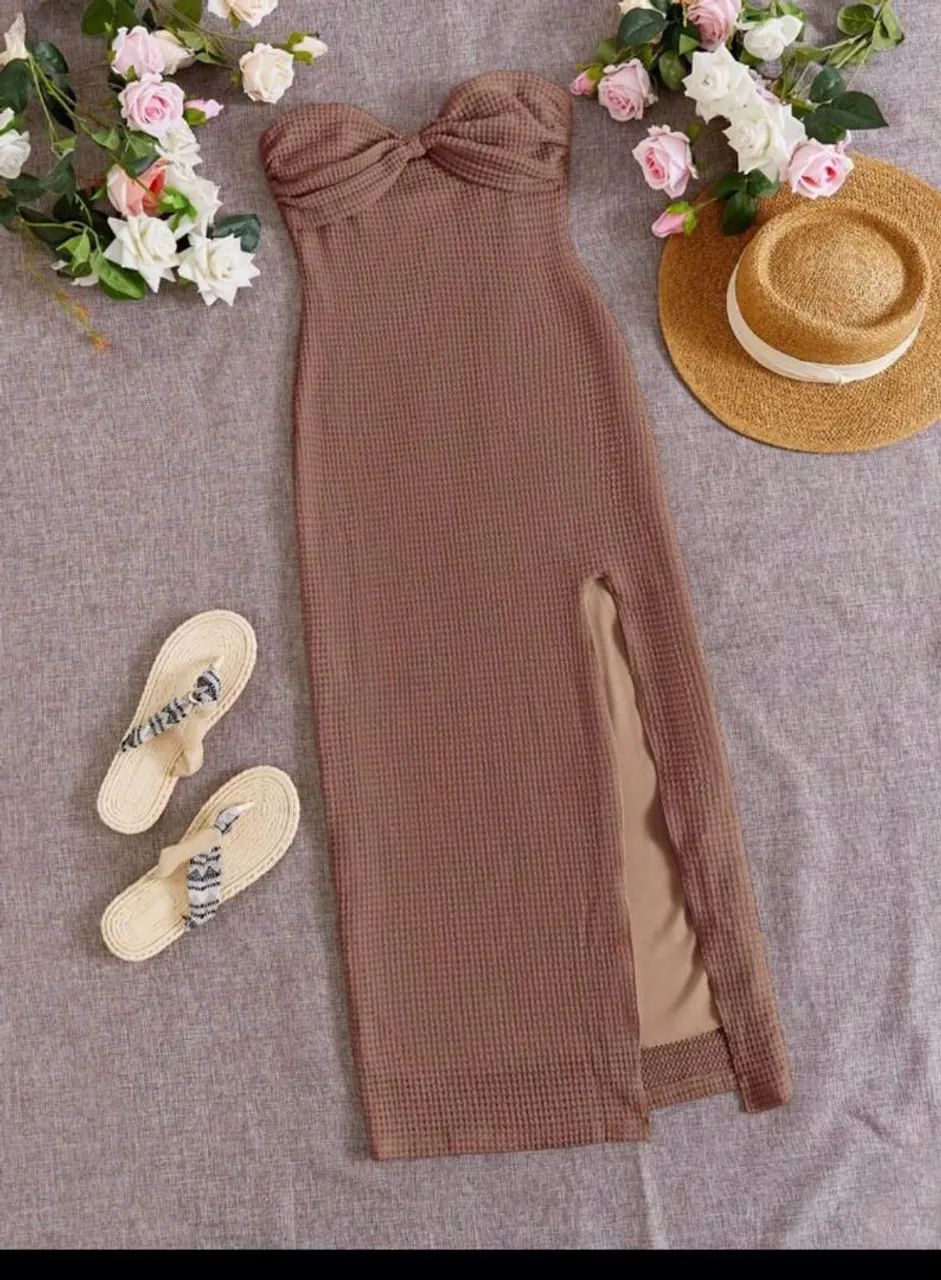 Vestido midi tomara que caia - Foto 2