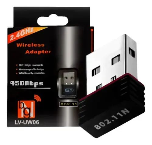 Adaptador Wireless Usb Wifi para pc placa wi-fi - Foto 2