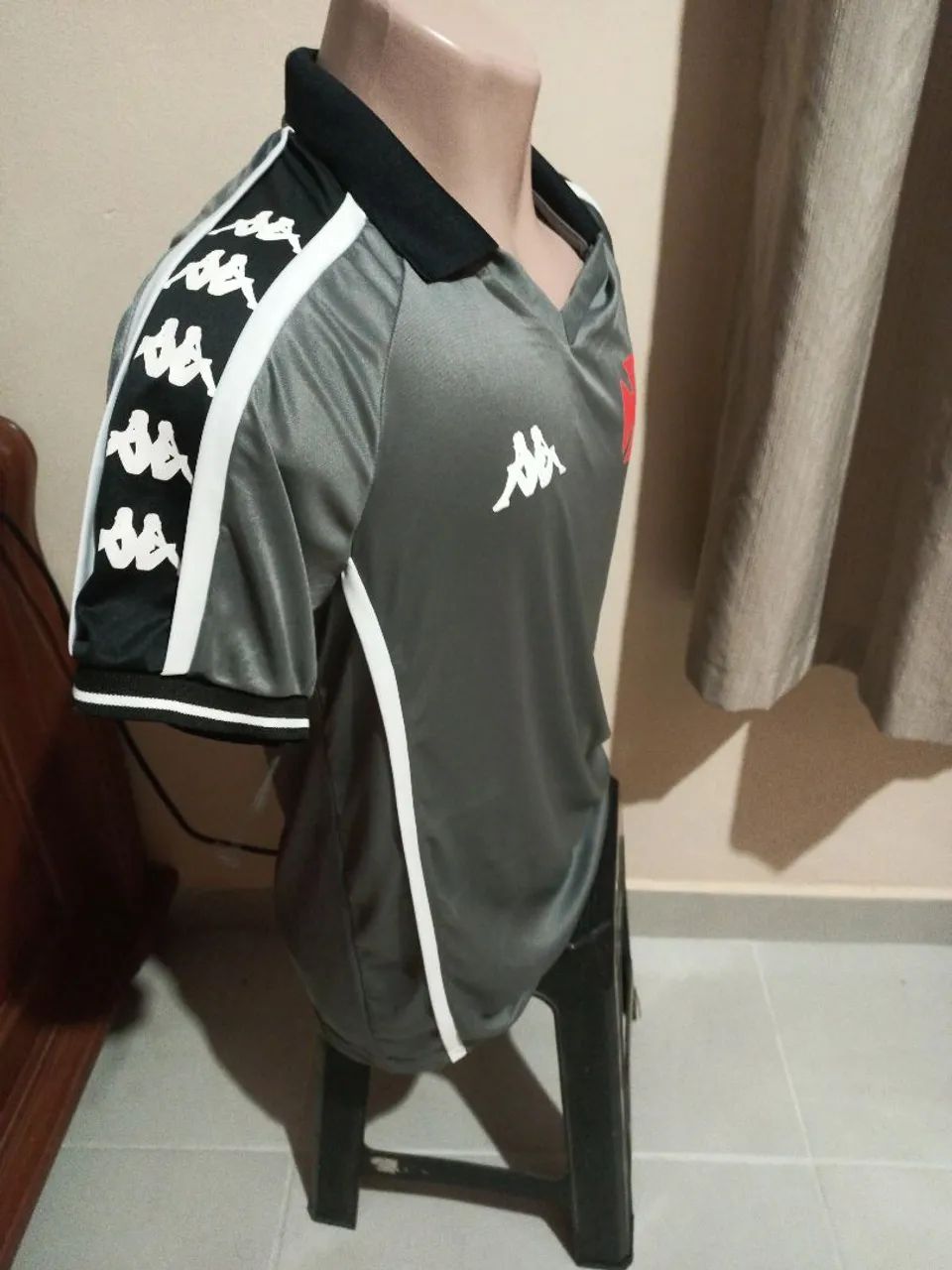 Camisa Vasco Supporter cinza - Foto 3