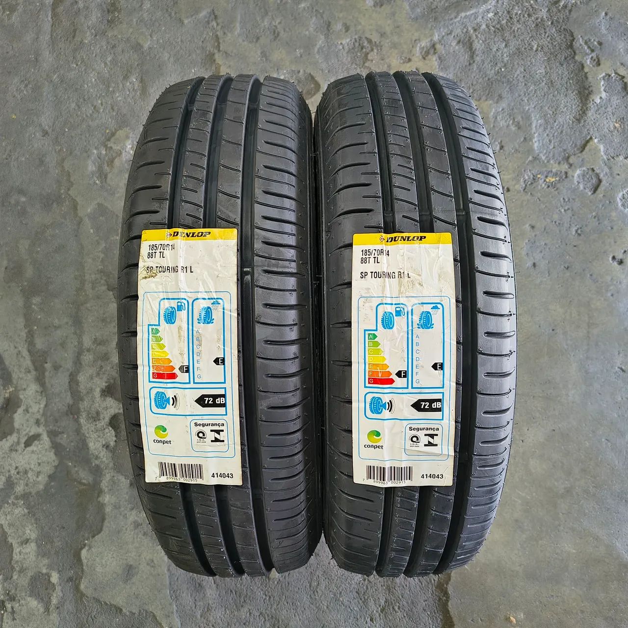 Pneu 185/70/14 Dunlop - Novos (2 pneus) - Peças para carros, vans