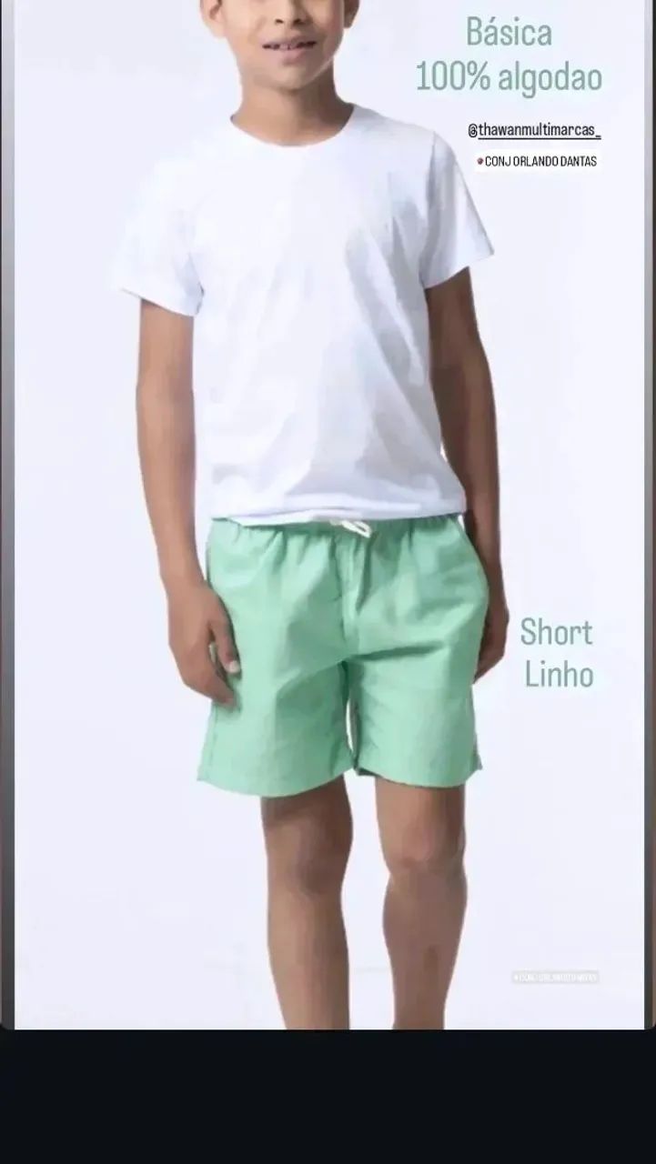 Camisas basicas infantil e Juvenil - Foto 3