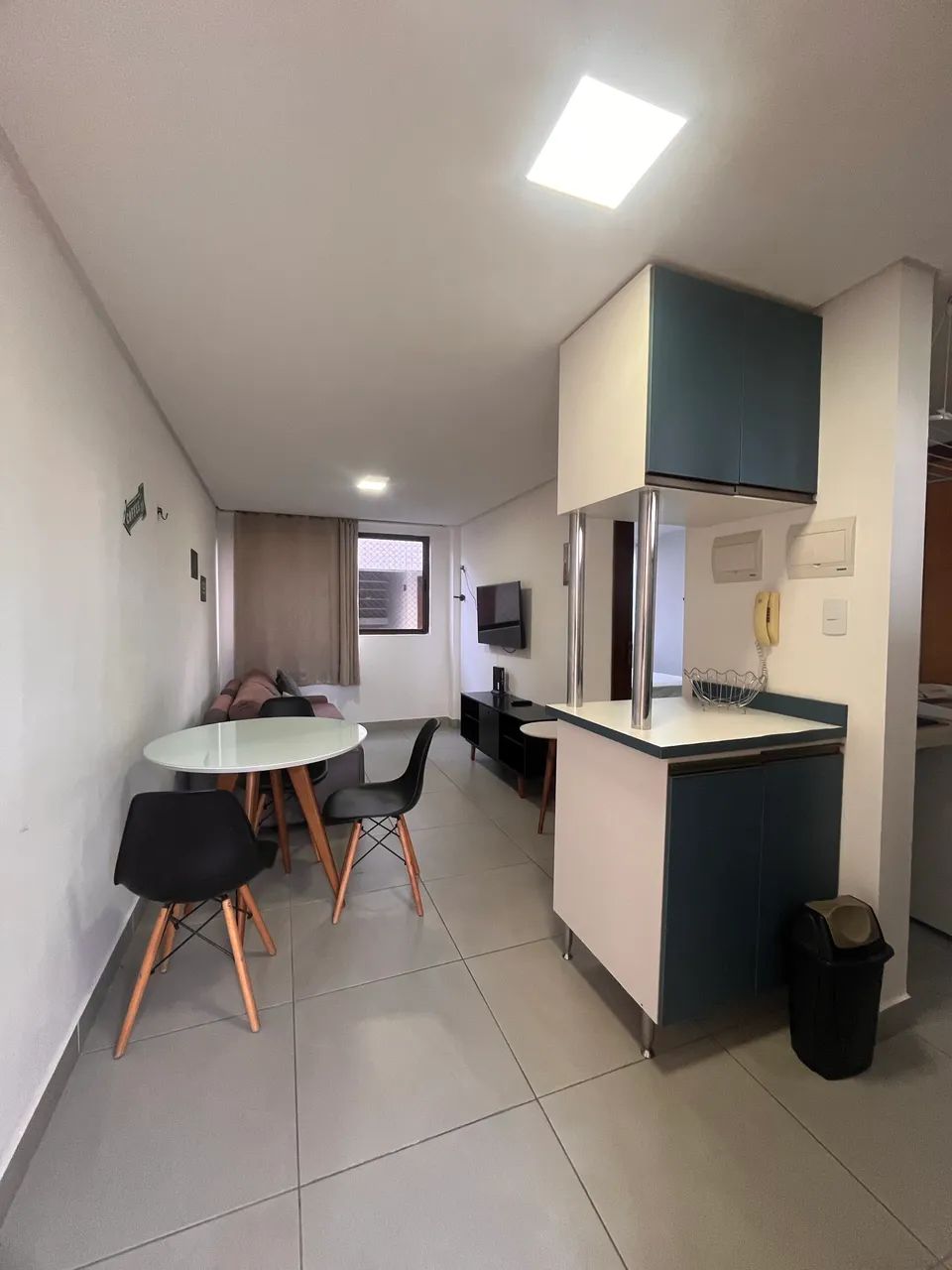 Alugo apartamento de 1 quarto todo mobiliado  - Foto 3