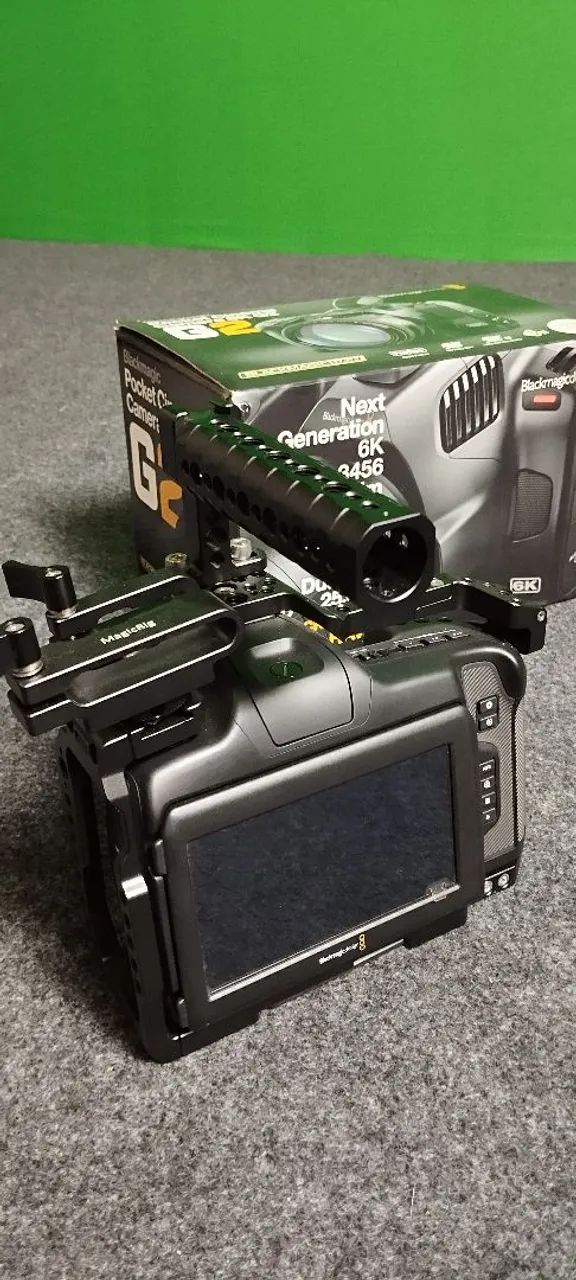 Câmera Blackmagic 6k g2 Semi-Nova - Foto 5