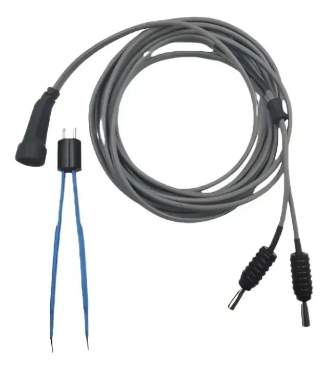 Cabo Para Pinça Bipolar Autoclavável Bisturi Eletrônico - Foto 3