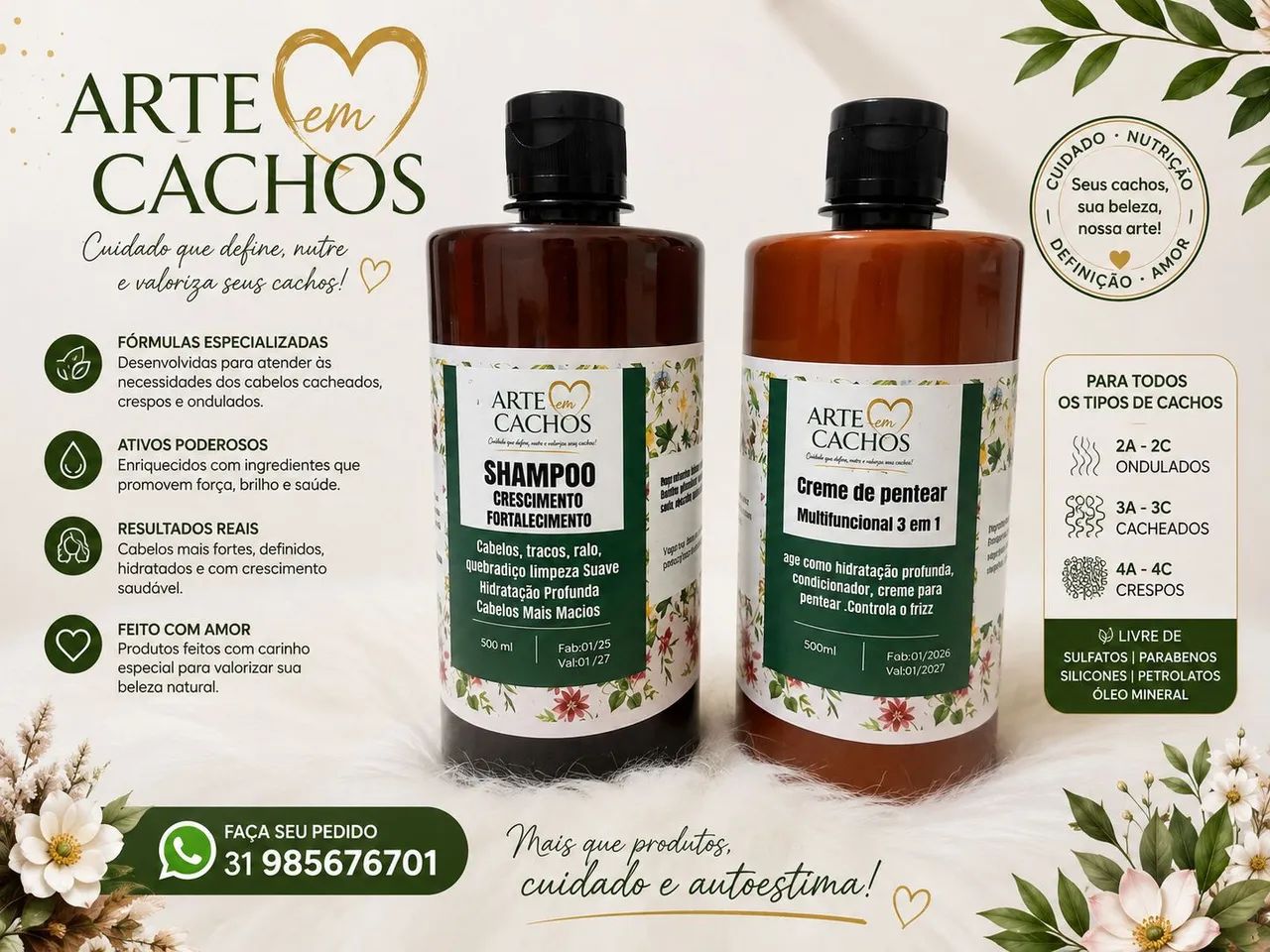 Cosméticos Naturais  - Foto 3