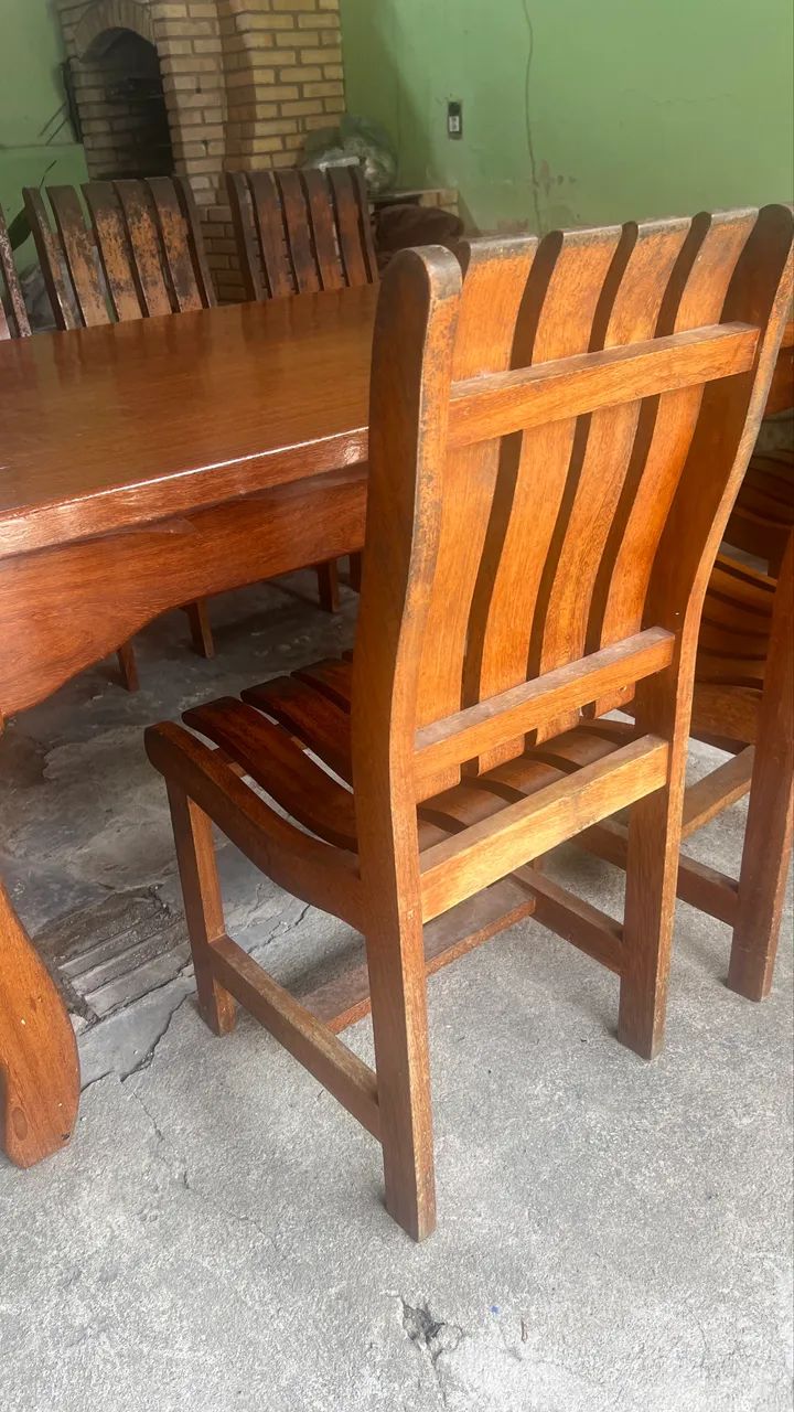 Mesa rústica 