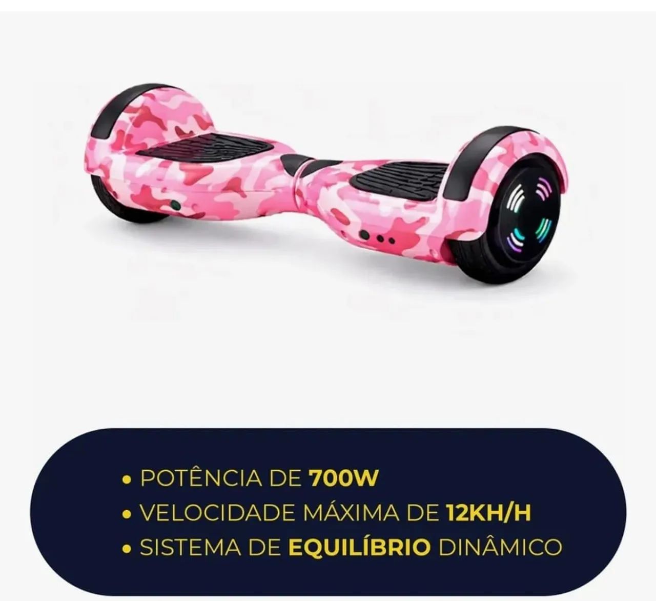 Skate elétrico Overboard novo - Foto 6