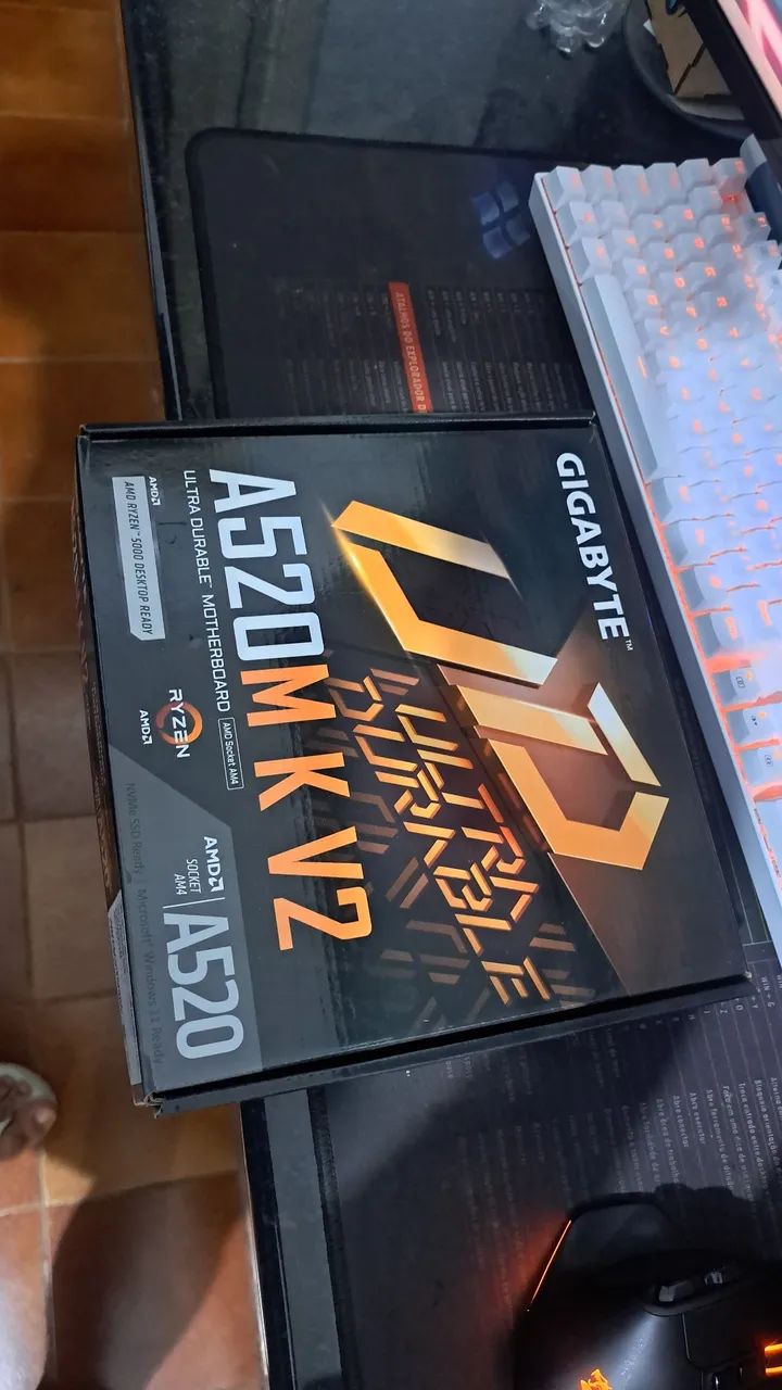 PLACA MÃE A520M V K2 GIGABYTE