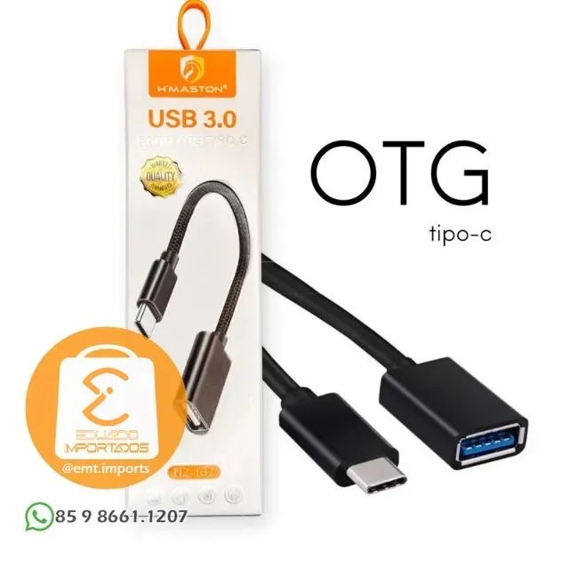 Cabo Adaptador OTG Tipo-C USB 3.0 HZ-167