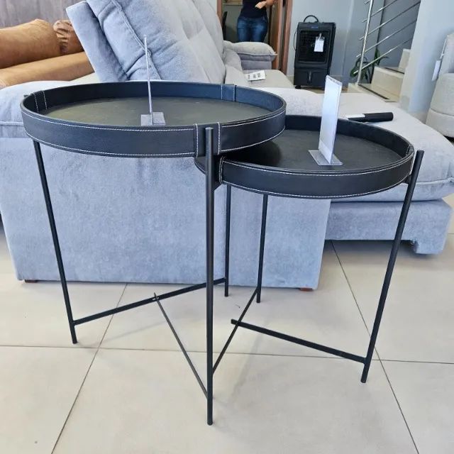 Mesa de Apoio em couro - Foto 3