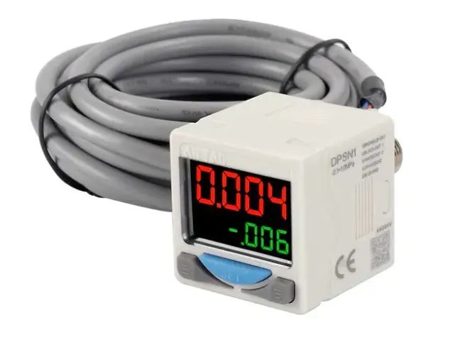 Pressostato Digital Eletrônico Pneumático -1 A 10 Bar - Foto 2