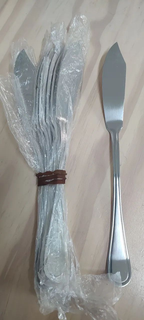 Facas para peixe em aço inox novas  - Foto 3