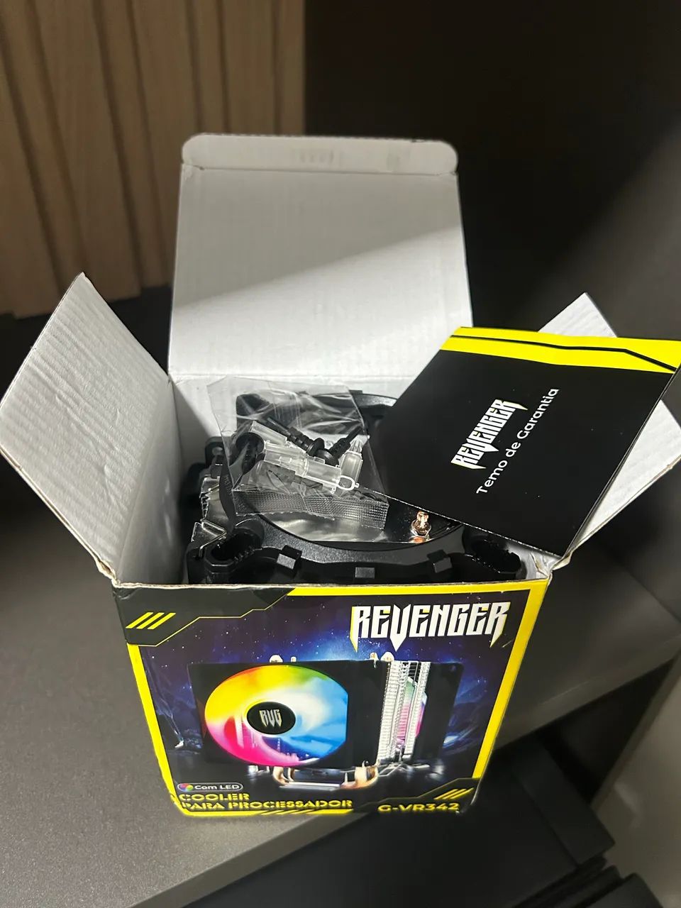 Cooler CPU duplo FAN RGB - Foto 2