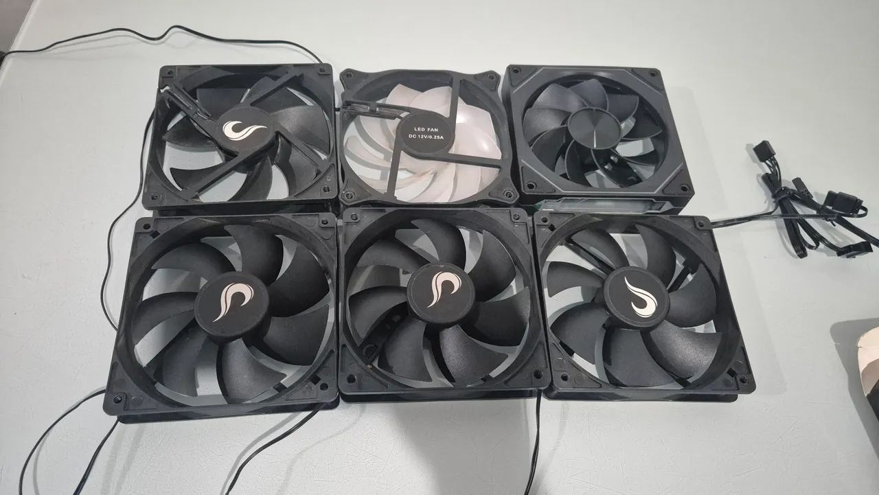 Kit 6 FANS PARA PC