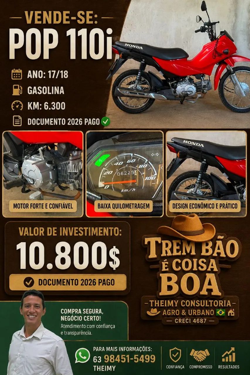 Vende-se: Pop 110i - Foto 5