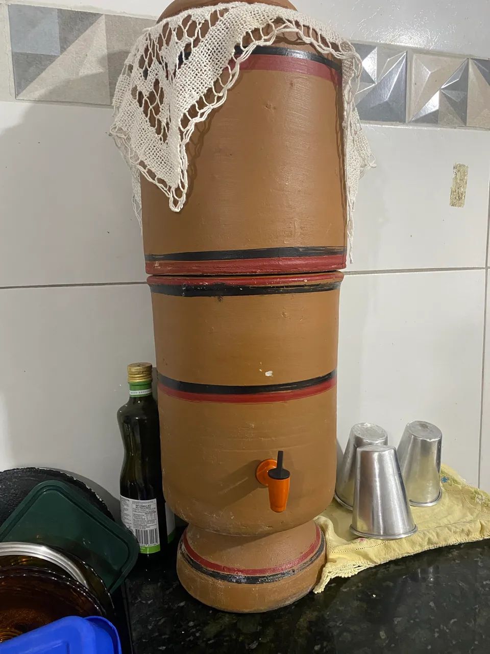 Filtro de barro 