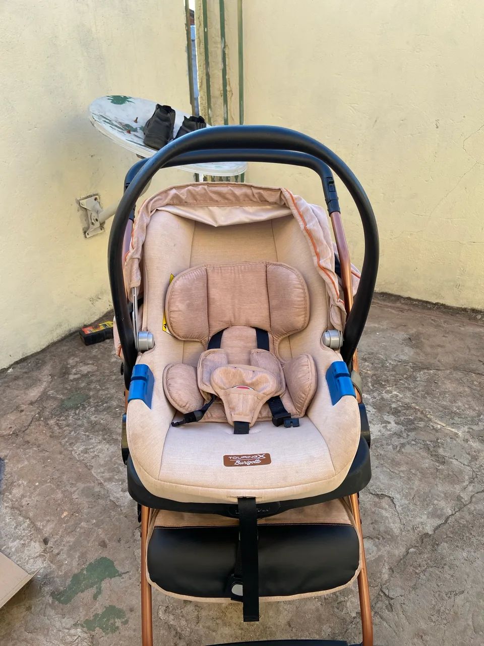 Carrinho de bebê mais bebê conforto  - Foto 4