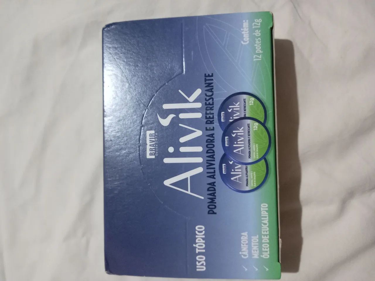 Vendo uma caixa de Vick alivick