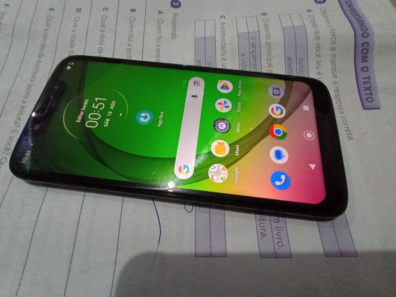celular Motorola moto G7 play - Foto 2
