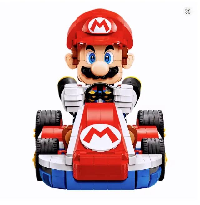 BLOCO Lego importado Mario Kart em Scala 1:10 - NOVO - Foto 2