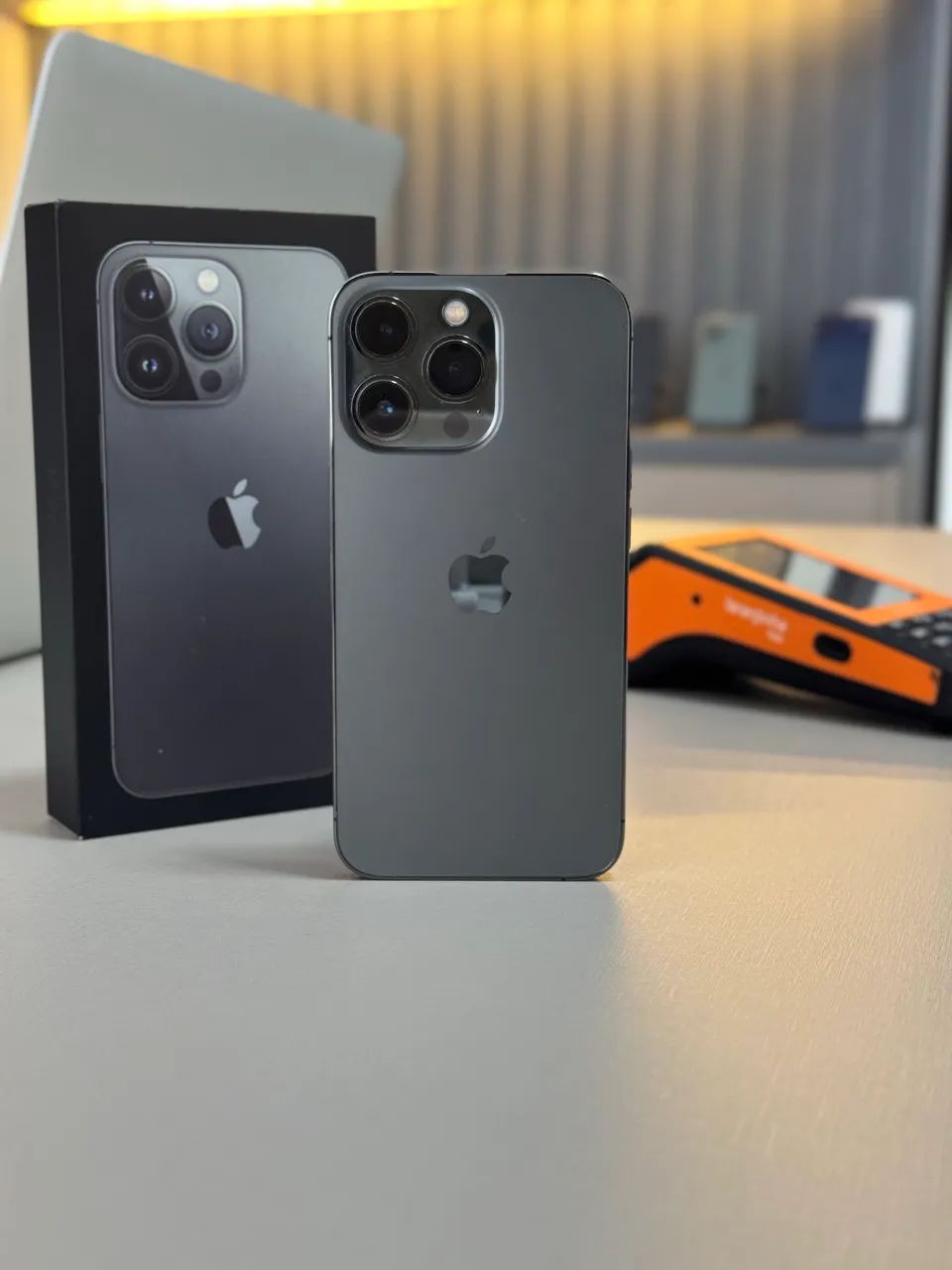 iPhone 13 Pro 128 gigas três meses de garantia