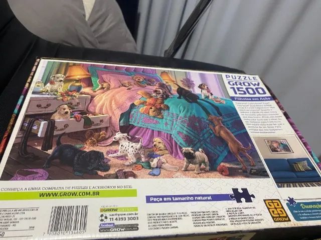 Quebra cabeça 1.500 peças Puzzle Grow - Foto 4