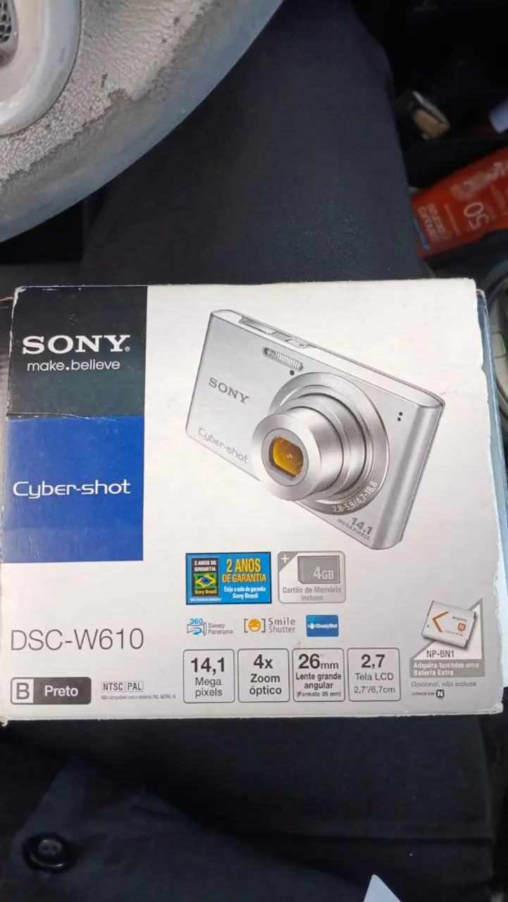 Topissima  câmera sony, completa!