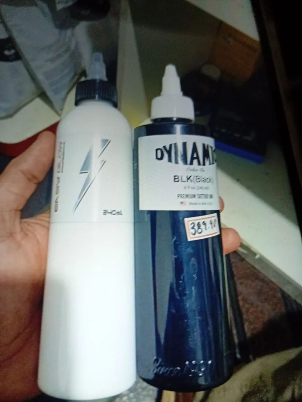 Tinta Dynamic Black 240ml tinta branca easy 240ml