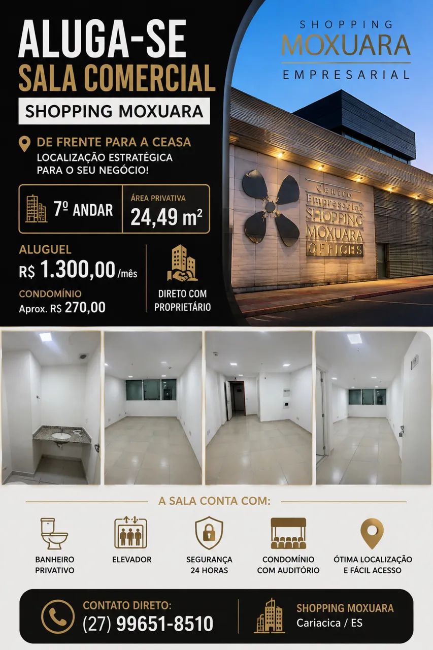 Sala comercial shopping moxuara  - Foto 2