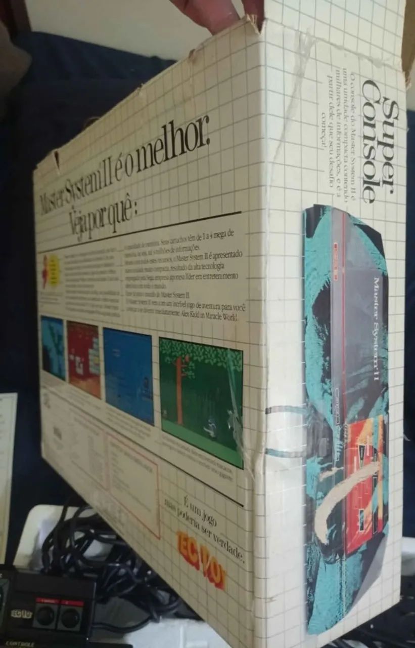 Master system 2 na caixa + jogo  - Foto 5