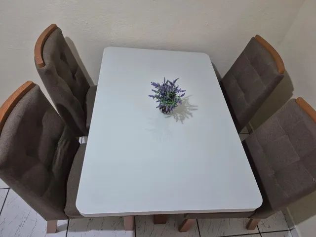 Mesa de jantar quadrada 65579521651713121