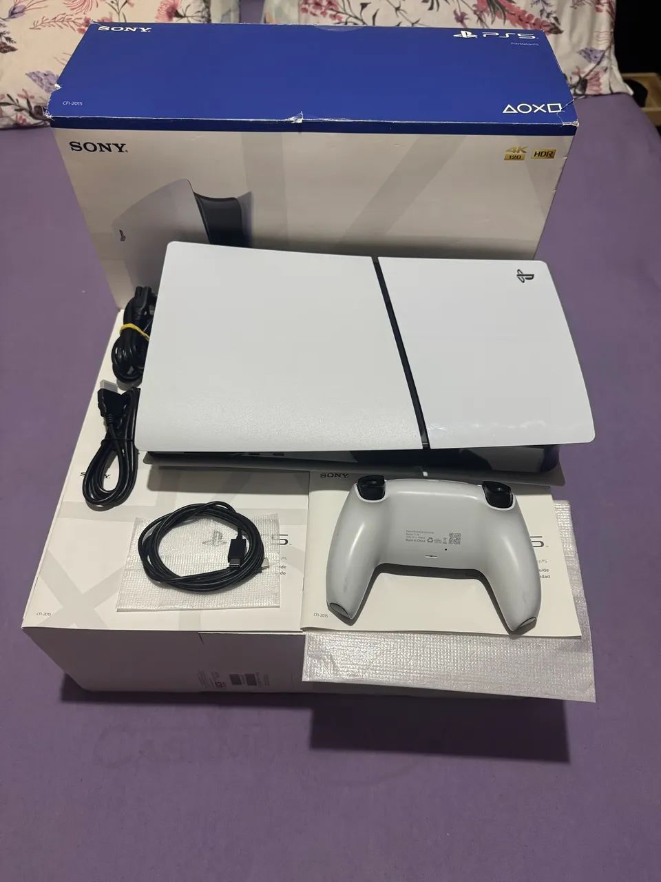 Ps5 slim com leitor desbloqueado  - Foto 4