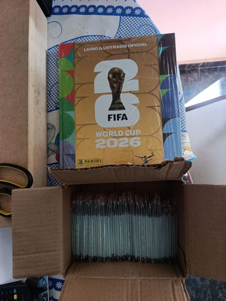 Álbum capa dura ouro completo MDS copa 2026 - Foto 2