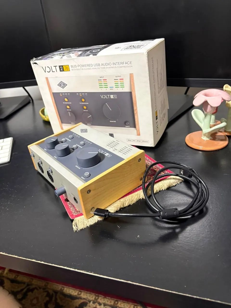 Interface de Áudio Universal Audio Volt 276 USB-C - Com Caixa Original - Foto 2