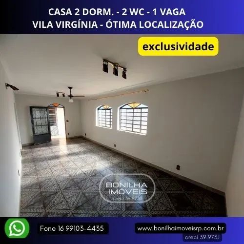 Casa para venda com 2 quartos Vila Virgínia - Foto 2