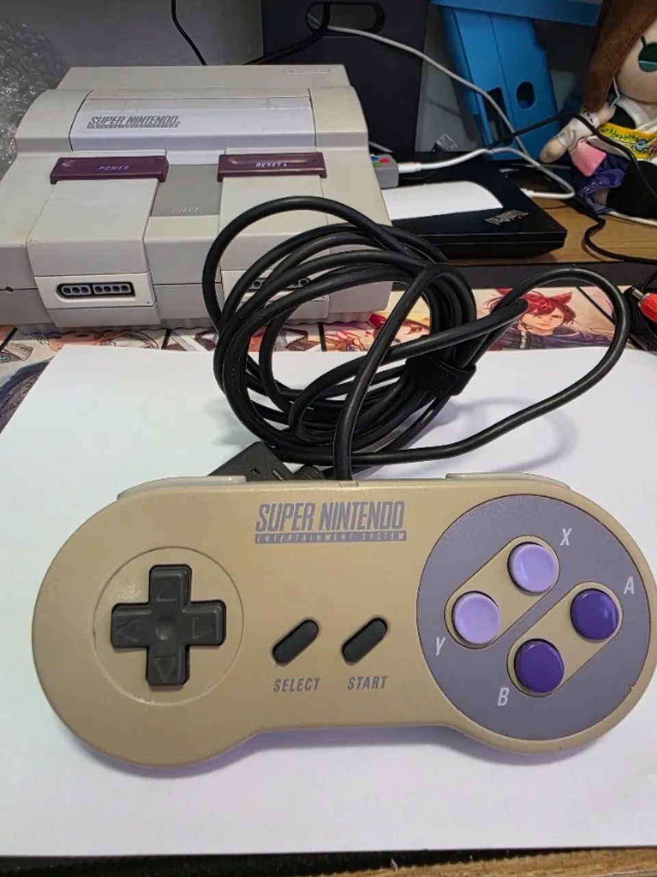Super Nintendo com controle original - Foto 2