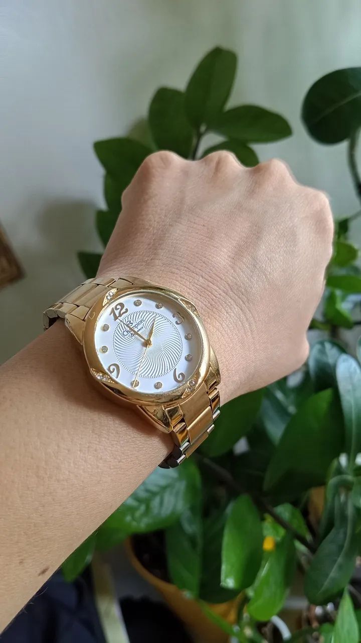 Relógio Champion Elegante feminino 