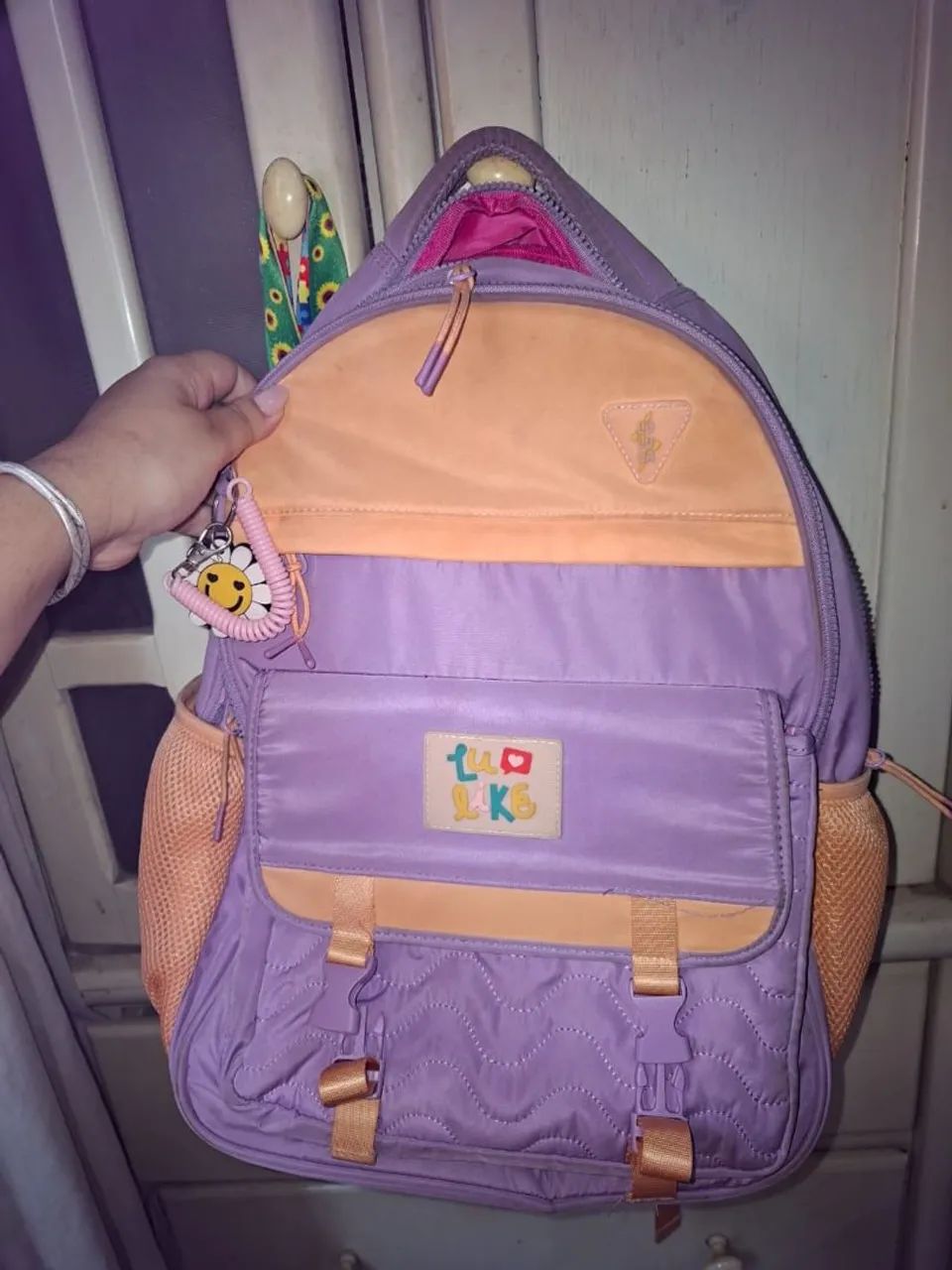 Mochila marca Luluca pouco usada - Foto 2