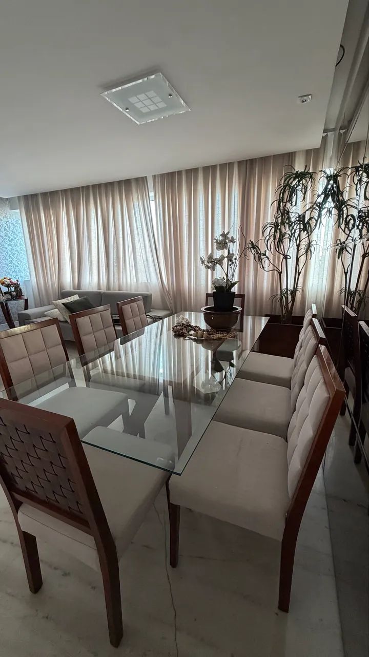 Mesa completa com 8 cadeiras Perfeitas Marca Líder Interiores - Foto 2