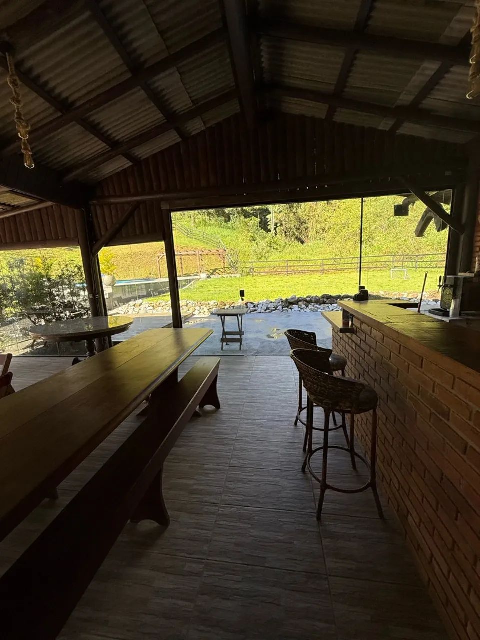 SÍTIO COM PISCINA PARA ALUGAR  - Foto 3