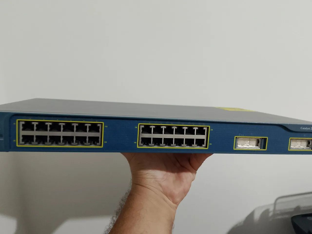Switch cisco modelo 2950 24 portas ethernet alimentação Dc - Foto 3